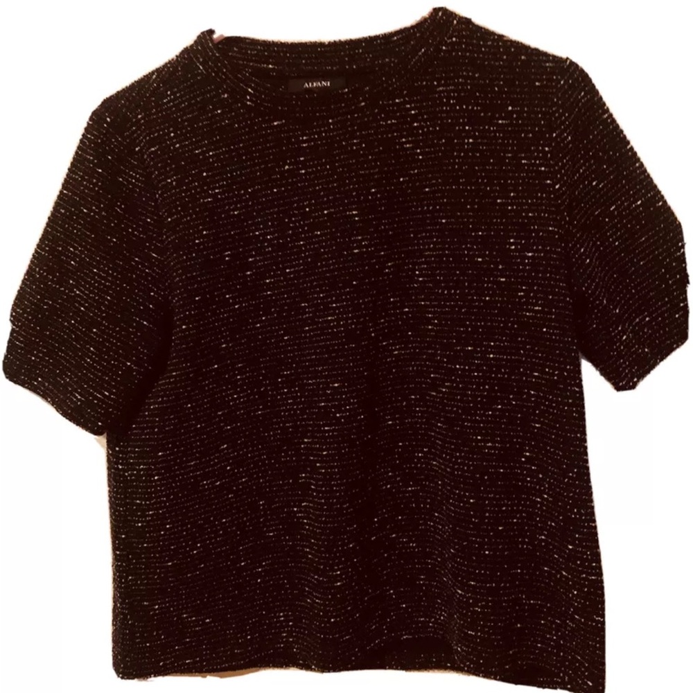Alfani Women’s Blouse Black  Size Small